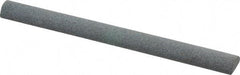 Value Collection - Half Round, Aluminum Oxide, Toolroom Finishing Stick - 4" Long x 3/8" Wide, Coarse Grade - Apex Tool & Supply