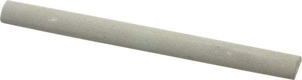 Value Collection - Half Round, Aluminum Oxide, Toolroom Finishing Stick - 4" Long x 3/8" Wide, Fine Grade - Apex Tool & Supply