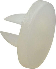 Made in USA - 0.152" Hole Diam, 0.2" OAL, Split Shank, Nylon Panel Rivet - 0.16" Length Under Head, 0.03" Material Thickness, 21/64" Head Diam - Apex Tool & Supply