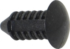 Made in USA - 3/16" Hole Diam, Ratchet Shank, Nylon Panel Rivet - Apex Tool & Supply