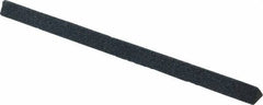 Value Collection - Three Square, Aluminum Oxide, Toolroom Finishing Stick - 4" Long x 1/4" Wide, Coarse Grade - Apex Tool & Supply