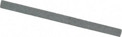 Value Collection - Three Square, Aluminum Oxide, Toolroom Finishing Stick - 4" Long x 1/4" Wide, Medium Grade - Apex Tool & Supply