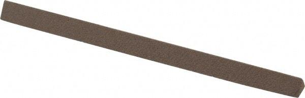 Value Collection - Three Square, Aluminum Oxide, Toolroom Finishing Stick - 4" Long x 1/4" Wide, Fine Grade - Apex Tool & Supply
