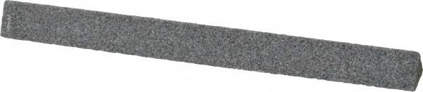Value Collection - Three Square, Aluminum Oxide, Toolroom Finishing Stick - 4" Long x 3/8" Wide, Coarse Grade - Apex Tool & Supply