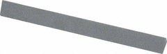 Value Collection - Three Square, Aluminum Oxide, Toolroom Finishing Stick - 4" Long x 3/8" Wide, Medium Grade - Apex Tool & Supply