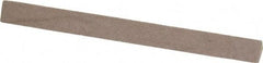Value Collection - Three Square, Aluminum Oxide, Toolroom Finishing Stick - 4" Long x 3/8" Wide, Fine Grade - Apex Tool & Supply
