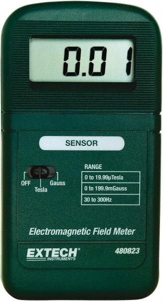 Extech - 30 to 300 Hz, LCD Display, EMF and ELF Meter - Apex Tool & Supply