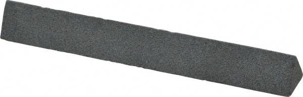 Value Collection - Three Square, Aluminum Oxide, Toolroom Finishing Stick - 4" Long x 1/2" Wide, Medium Grade - Apex Tool & Supply
