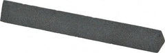 Value Collection - Three Square, Aluminum Oxide, Toolroom Finishing Stick - 4" Long x 1/2" Wide, Medium Grade - Apex Tool & Supply