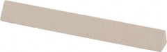 Value Collection - Three Square, Aluminum Oxide, Toolroom Finishing Stick - 4" Long x 1/2" Wide, Fine Grade - Apex Tool & Supply