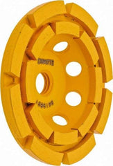 DeWALT - 4" Diam, Surface Grinding Wheel - Diamond, 15,000 Max RPM - Apex Tool & Supply
