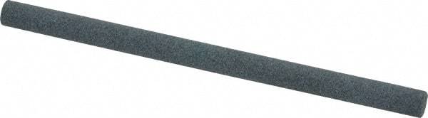 Value Collection - Round, Aluminum Oxide, Toolroom Finishing Stick - 4" Long x 1/4" Wide, Coarse Grade - Apex Tool & Supply