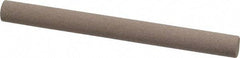 Value Collection - Round, Aluminum Oxide, Toolroom Finishing Stick - 4" Long x 3/8" Wide, Fine Grade - Apex Tool & Supply