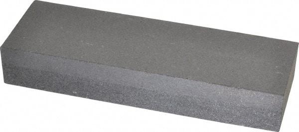 Value Collection - 6" Long x 2" Wide x 1" Thick, Silicon Carbide Sharpening Stone - Rectangle, 100/180 Grit, Fine, Very Fine Grade - Apex Tool & Supply