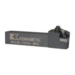 Kennametal - MCLN, Left Hand Cut, 5° Lead Angle, 3/4" Shank Height x 3/4" Shank Width, Negative Rake Indexable Turning Toolholder - 4" OAL, CN..43. Insert Compatibility, Series Kenloc - Apex Tool & Supply