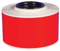 NMC - 984" Long, Red Vinyl Tape - For UDO LP400 Label Printer - Apex Tool & Supply