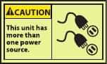 NMC - Accident Prevention Label, Header: DANGER - Legend: Danger - High Voltage, English, Red & Black & Yellow, 5" Long x 3" High, Sign Muscle Finish - Apex Tool & Supply