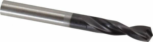 Guhring - 0.315" 130° Parabolic Flute Powdered Metal Screw Machine Drill Bit - FIREX Finish, Right Hand Cut, 1.4567" Flute Length, 3.1102" OAL, Standard Point, Straight Shank - Apex Tool & Supply