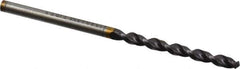 Guhring - 0.1181" 130° Powdered Metal Jobber Drill - FIREX Finish, Right Hand Cut, Parabolic Flute, Straight Shank, 2-13/32" OAL, Cone Relief Point - Apex Tool & Supply