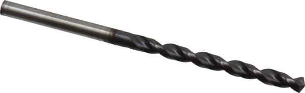 Guhring - #25 130° Powdered Metal Jobber Drill - FIREX Finish, Right Hand Cut, Parabolic Flute, Straight Shank, 2-15/16" OAL, Cone Relief Point - Apex Tool & Supply