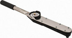 Proto - 1/2" Drive Dial Torque Wrench - 250 Ft/Lb Torque, 21-1/2" OAL, 5 Ft/Lb Graduation, Fixed Head - Apex Tool & Supply