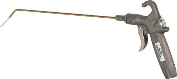 Guardair - 120 Max psi Safety Flexible Extension Tube Pistol Grip Blow Gun - 1/4 NPT, 18" Tube Length, Aluminum - Apex Tool & Supply