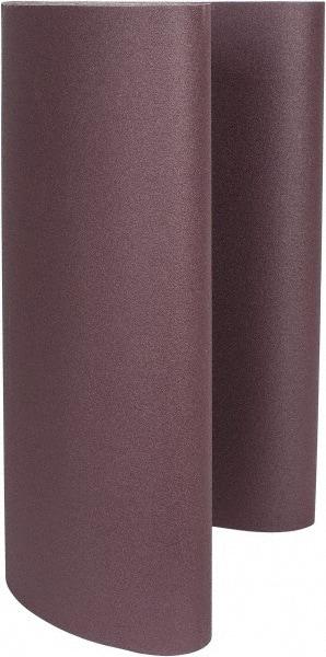 Tru-Maxx - 25" Wide x 48" OAL, 180 Grit, Aluminum Oxide Abrasive Belt - Aluminum Oxide, Very Fine, Coated, X Weighted Cloth Backing - Apex Tool & Supply