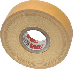 3M - 3/4" x 60', Yellow Cotton Cloth Electrical Tape - Series 2520, 8 mil Thick, 800 V/mil Dielectric Strength, 50 Lb./Inch Tensile Strength - Apex Tool & Supply
