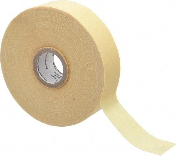 3M - 1" x 110', Yellow Cotton Cloth Electrical Tape - Series 2520, 8 mil Thick, 800 V/mil Dielectric Strength, 50 Lb./Inch Tensile Strength - Apex Tool & Supply
