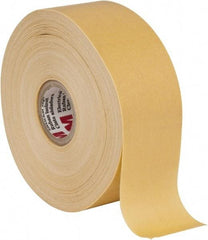 3M - 1-1/2" x 110', Yellow Cotton Cloth Electrical Tape - Series 2520, 8 mil Thick, 800 V/mil Dielectric Strength, 50 Lb./Inch Tensile Strength - Apex Tool & Supply