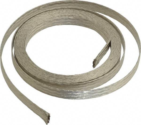 3M - 25 AWG, 1/2 Inch Diameter, 15 Ft., Braid, Grounding Wire - Copper - Apex Tool & Supply