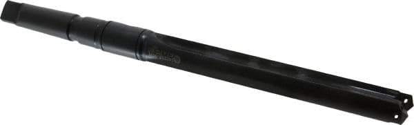 Allied Machine and Engineering - Series 2, 31/32 to 1-3/8" Diam, 3MT Taper Shank, Straight Flute Spade Drill - 7-3/8" Max Depth, 10-15/64" Body Length, 13-25/32" OAL, Standard Length, Through Coolant - Apex Tool & Supply