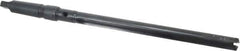 Allied Machine and Engineering - Series 2, 31/32 to 1-3/8" Diam, 4MT Taper Shank, Straight Flute Spade Drill - 11-3/8" Max Depth, 14-15/64" Body Length, 18-25/32" OAL, Extended Length, Through Coolant - Apex Tool & Supply