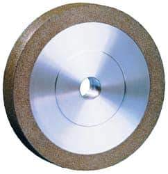 Strauss - 6" Diam x 1" Hole x 1" Thick, 80/100 Grit Surface Grinding Wheel - Diamond, Type 1A1, Medium/Fine Grade, 6,500 Max RPM - Apex Tool & Supply
