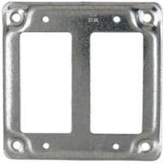 Cooper Crouse-Hinds - Electrical Outlet Box Steel Square Surface Cover - Apex Tool & Supply