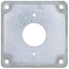 Cooper Crouse-Hinds - Electrical Outlet Box Steel Square Surface Cover - Apex Tool & Supply