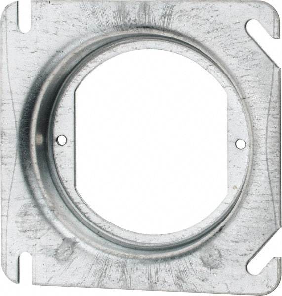 Cooper Crouse-Hinds - Electrical Outlet Box Steel Square Cover - Apex Tool & Supply