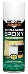 Rust-Oleum - White, Gloss, Appliance Epoxy Spray Paint - 7 Sq Ft per Can, 12 oz Container - Apex Tool & Supply