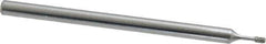 Strauss - Diamond (Abrasive) Grinding Pin - 1/8" Shank Diam x 2" Shank Length, Medium Grade, 80 Grit - Apex Tool & Supply
