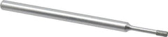 Strauss - 1/8" Head Thickness Diamond (Abrasive) Grinding Pin - 1/8" Shank Diam x 2" Shank Length, (170 Mesh Grit) - Apex Tool & Supply