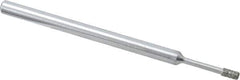 Strauss - 1/8" Head Thickness Diamond (Abrasive) Grinding Pin - 1/8" Shank Diam x 2" Shank Length, Medium Grade, 80 Grit - Apex Tool & Supply