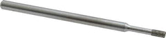 Strauss - 0.157" Head Thickness Diamond (Abrasive) Grinding Pin - 1/8" Shank Diam x 2" Shank Length, (170 Mesh Grit) - Apex Tool & Supply