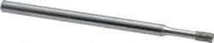 Strauss - 0.157" Head Thickness Diamond (Abrasive) Grinding Pin - 1/8" Shank Diam x 2" Shank Length, Medium Grade, 80 Grit - Apex Tool & Supply