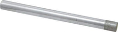 Strauss - 1/4" Head Diam x 0.276" Head Thickness Diamond (Abrasive) Grinding Pin - 1/4" Shank Diam x 3" Shank Length, (170 Mesh Grit) - Apex Tool & Supply