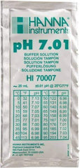 Hanna Instruments - 7.01% pH Range Buffer Pouch - 20 ml Pouches - Apex Tool & Supply