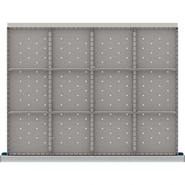 LISTA - 12-Compartment Drawer Divider Layout for 3.15" High Drawers - Apex Tool & Supply