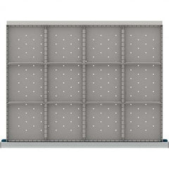 LISTA - 12-Compartment Drawer Divider Layout for 3.15" High Drawers - Apex Tool & Supply