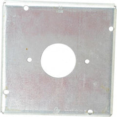 Cooper Crouse-Hinds - Electrical Outlet Box Steel Square Surface Cover - Apex Tool & Supply