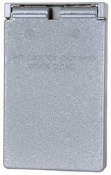 Cooper Crouse-Hinds - Electrical Outlet Box Aluminum Weatherproof Cover - Includes Gasket - Apex Tool & Supply
