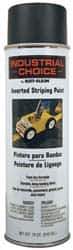 Rust-Oleum - 18 fl oz Black Striping Paint - 150' Coverage at 4" Wide, Solvent-Based Formula - Apex Tool & Supply